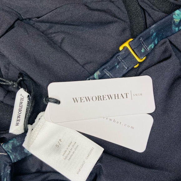 NWT WeWoreWhat Painted Angels Danielle One-Piece - Picture 9 of 10